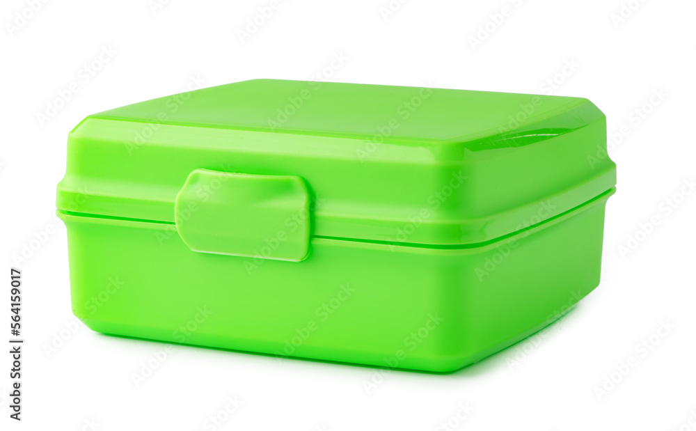 Empty food container isolated on white background Empty food container isolated on white background