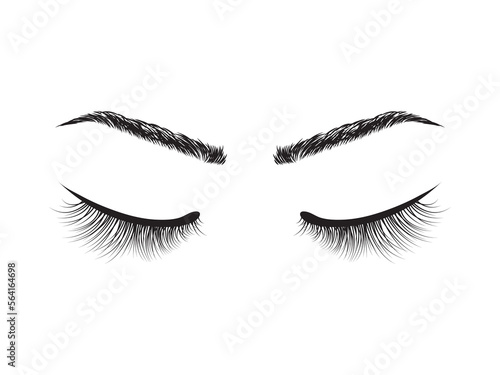 illustration of a eye on background