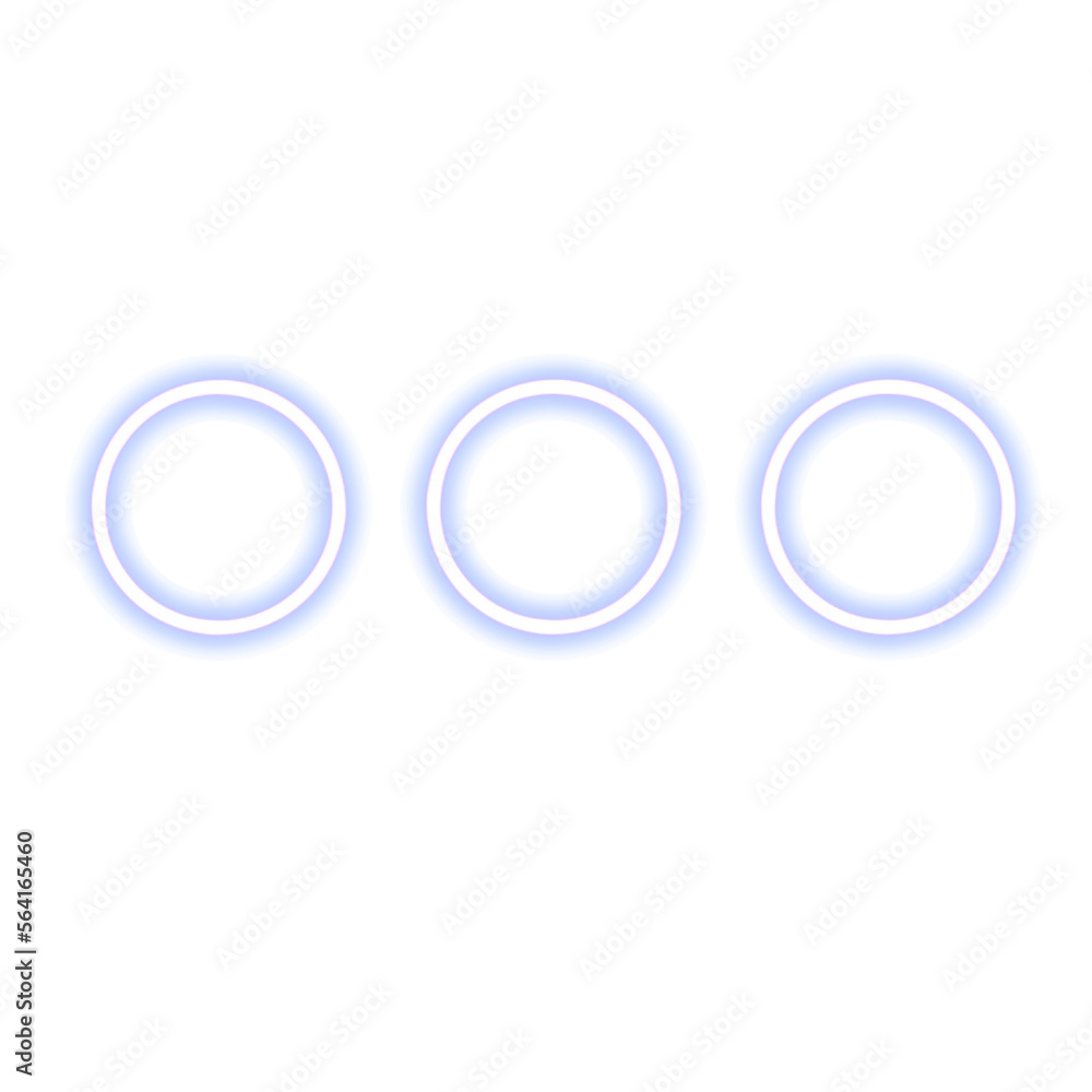 neon lighting shape element neon lighting shape element