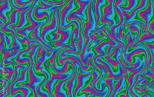 Green seamless liquid pattern background