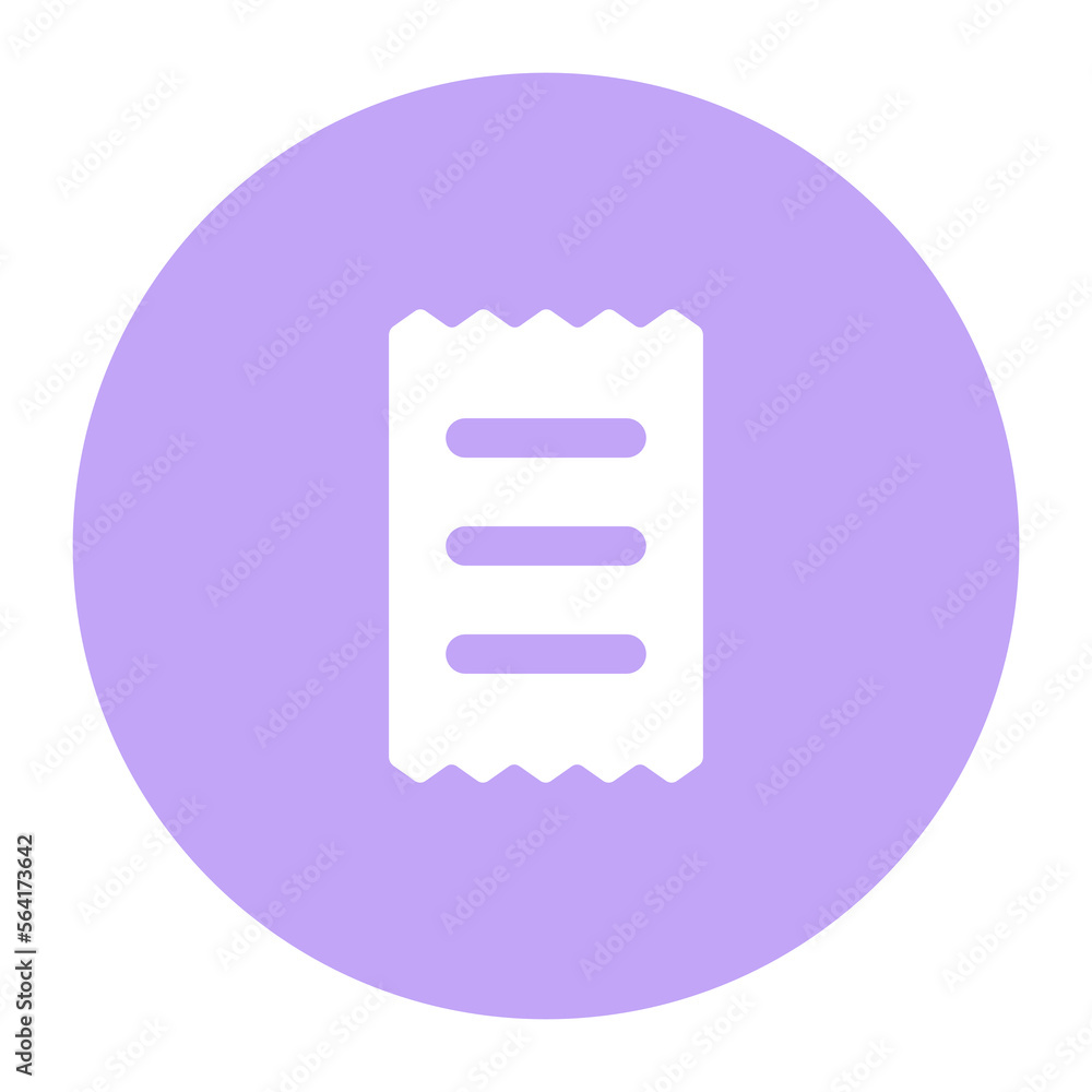 Invoice vector icon design in modern and trendy style Invoice vector icon design in modern and trendy style