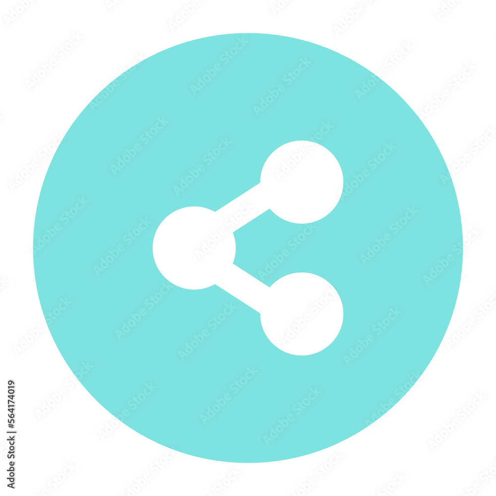Share vector icon design in solid style, user interface icon Share vector icon design in solid style, user interface icon