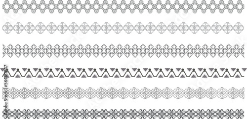 effect illüstration vector drawings style geometric design brush brushed line fabric clothing clothes lace pattern print texture