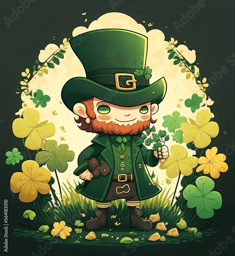 St. Patrick's Four Leaf Clover Hunt