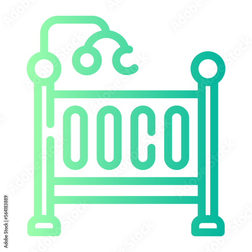 baby gradient icon