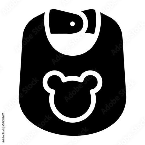 bib glyph icon