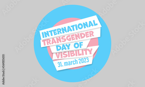 Design for transgender day of visibility