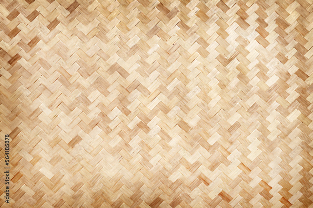 Woven bamboo wall Thai style pattern nature texture background. Basketry bamboo mat seamless pattern. top view. Woven bamboo wall Thai style pattern nature texture background. Basketry bamboo mat seamless pattern. top view.