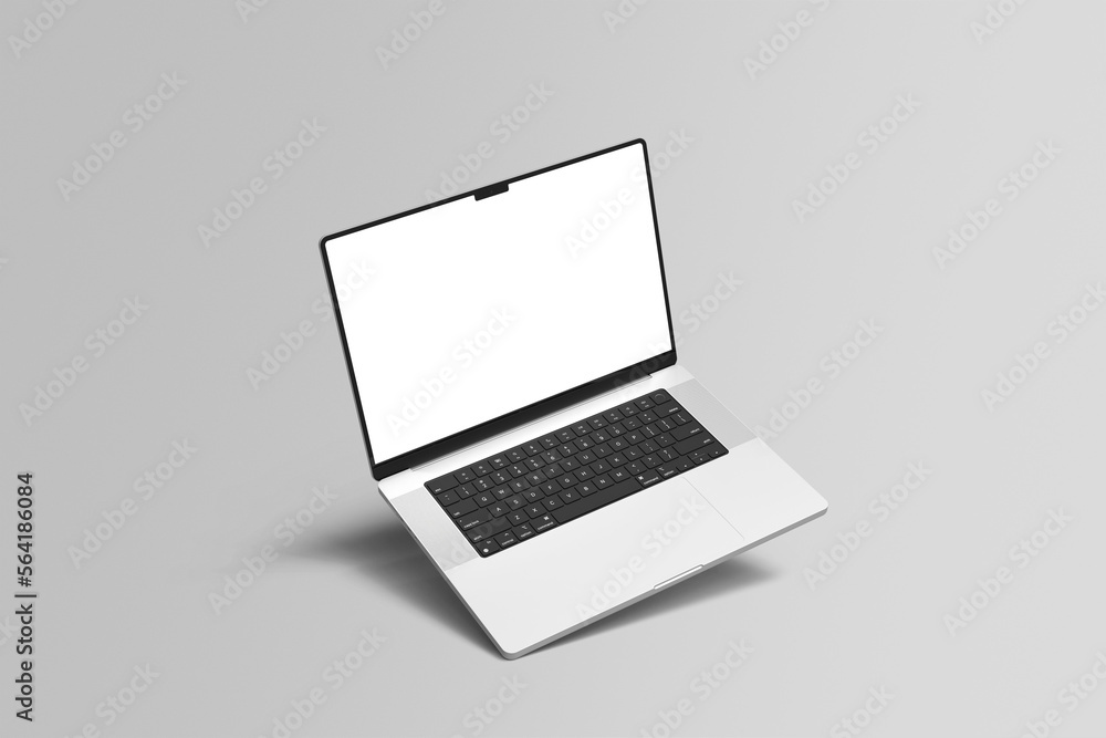 Laptop Screen Blank Mockup Laptop Screen Blank Mockup