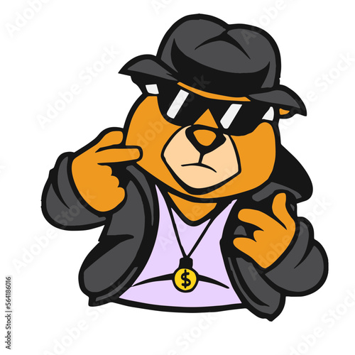 Gangster Teddy Bear 