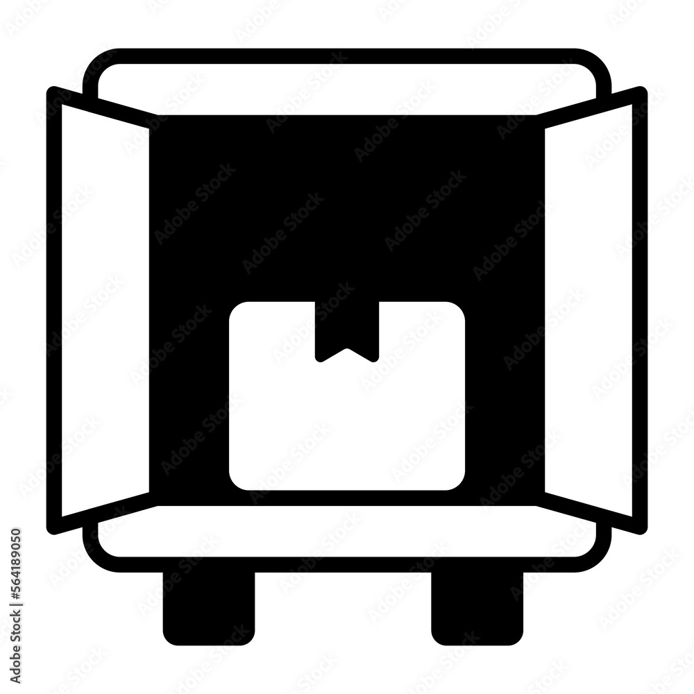 An amazing vector of cargo loading in editable style An amazing vector of cargo loading in editable style