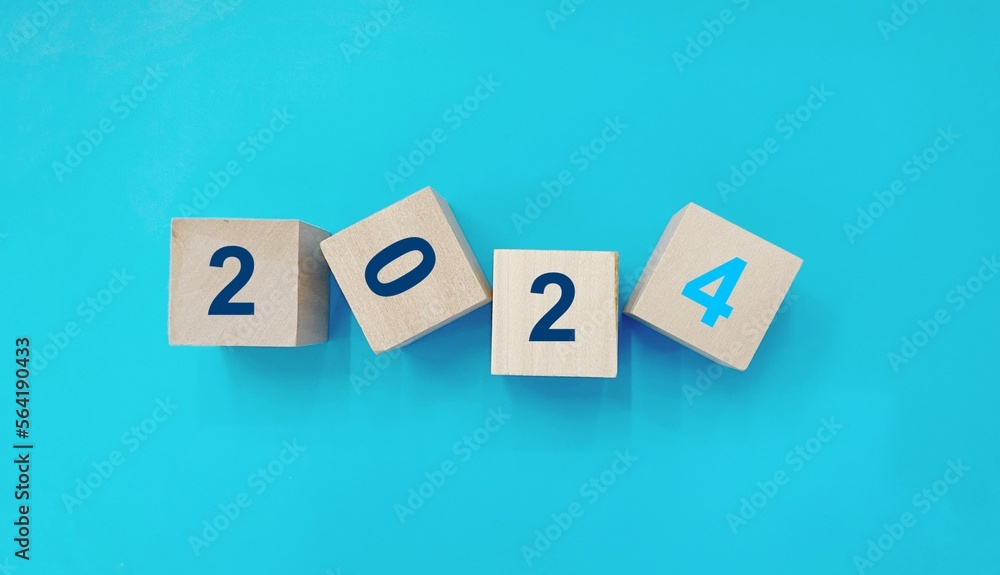 Christmas and happy new year concept, 2024 Christmas and happy new year concept, 2024