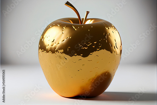 Minamilist Gold Apple photo