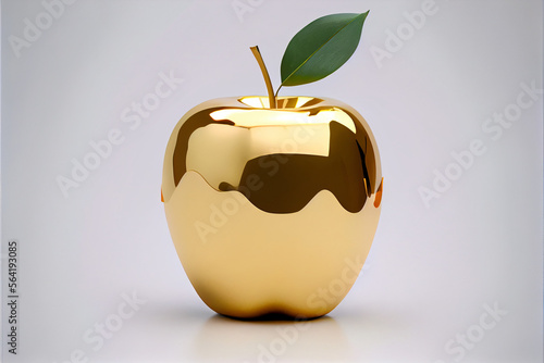 Minamilist Gold Apple photo