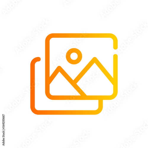 duplicate gradient icon