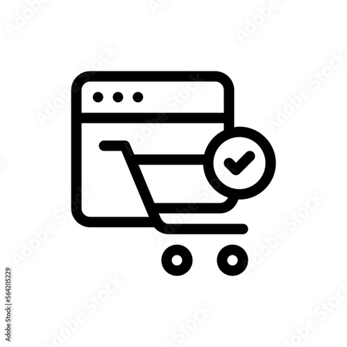 procurement line icon