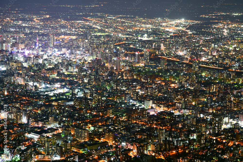 新日本三大夜景札幌の美しい夜景