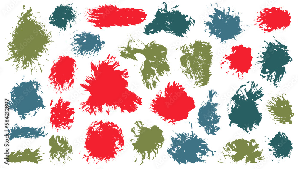 Oil sketch daub vector set. Freehand smudge blotch casual elements. Inkblot stain web banner backdrop batch. Brushstroke acrylic splashes design. Oil sketch daub vector set. Freehand smudge blotch casual elements. Inkblot stain web banner backdrop batch. Brushstroke acrylic splashes design.