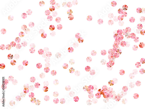 Photography Peach gold sequin confetti placer vector background