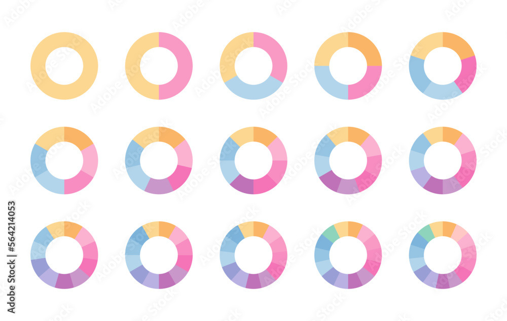 Circle Chart Divided Into Pieces Pie Diagram Circular Section Graph circle-chart-divided-into-pieces-pie-diagram-circular-section-graph