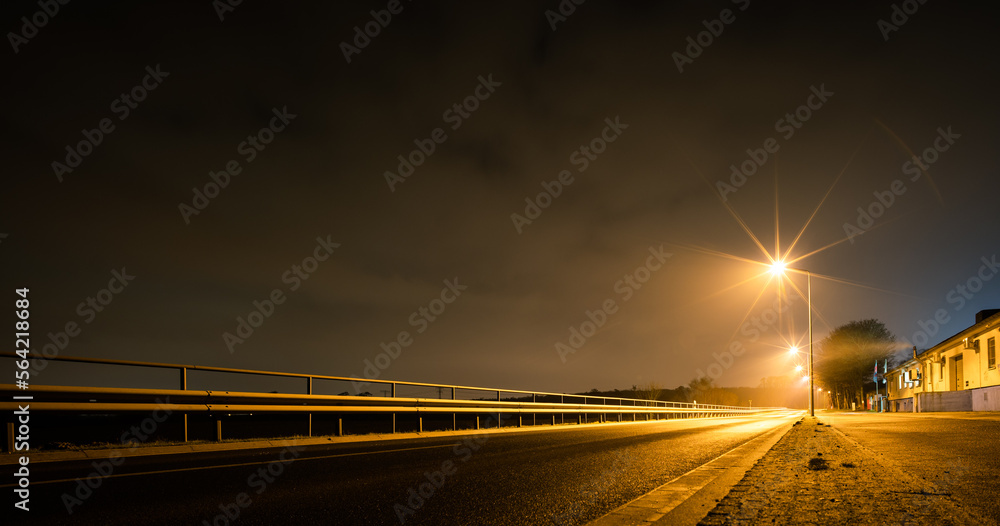 Strasse in der Nähe von Rostock