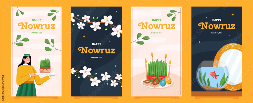 Happy Nowruz stories set