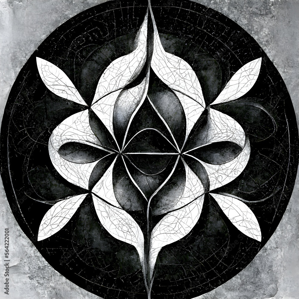 Irish Geometry Irish music poster design black and white colours technical ...