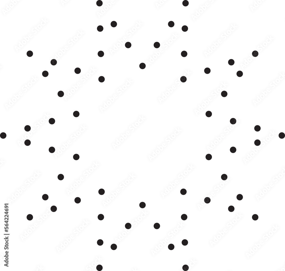 dotted star dotted star