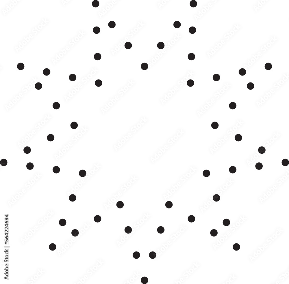 dotted star dotted star