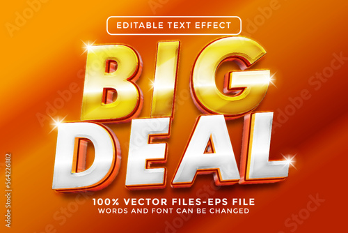 Big Deal Editable Text Effect