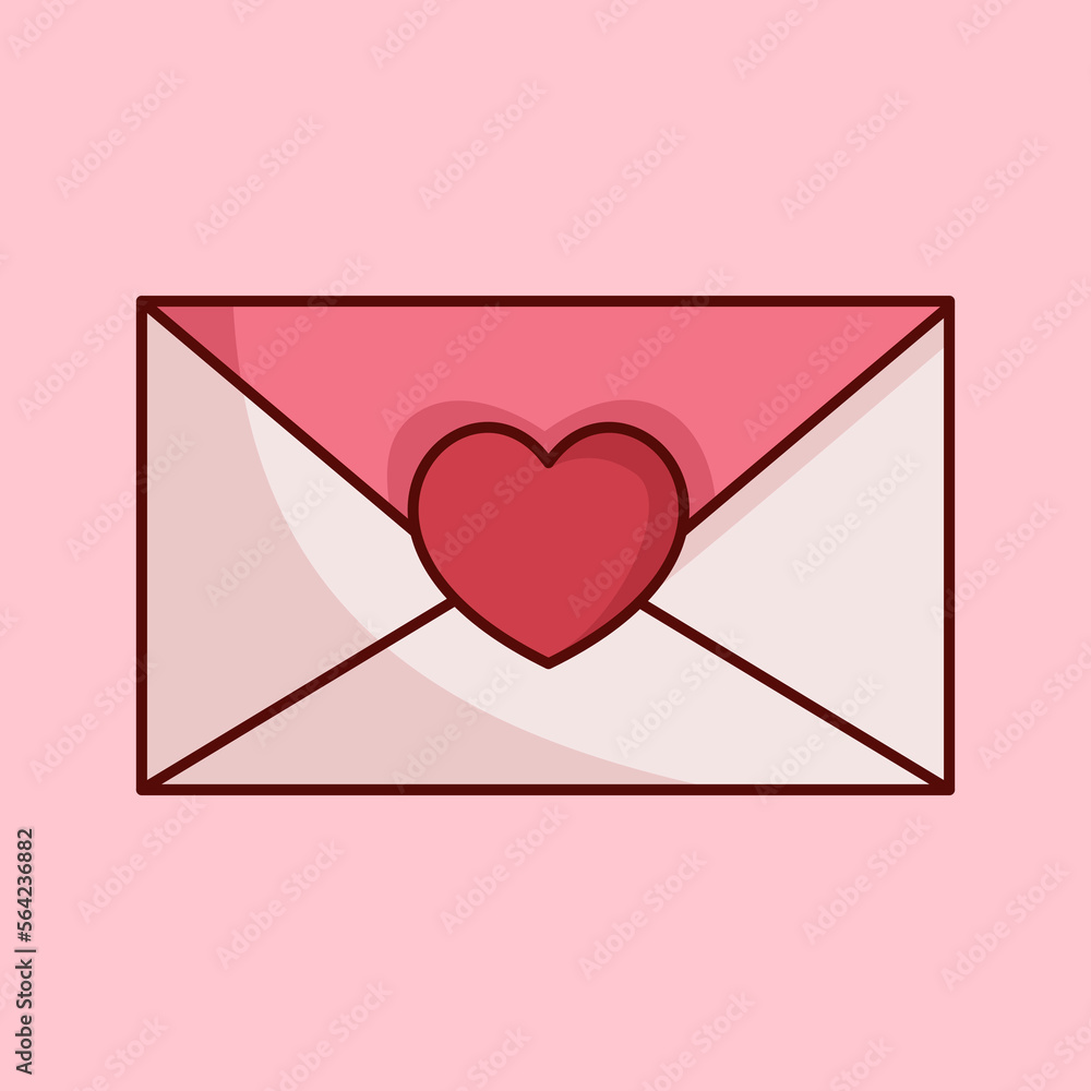 vector collection of cartoon valentine elements