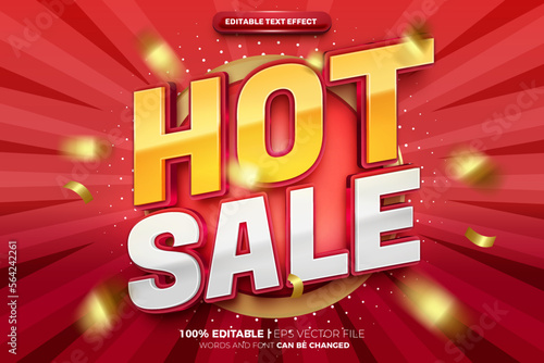 Super Hot Sale 3D editable text effect