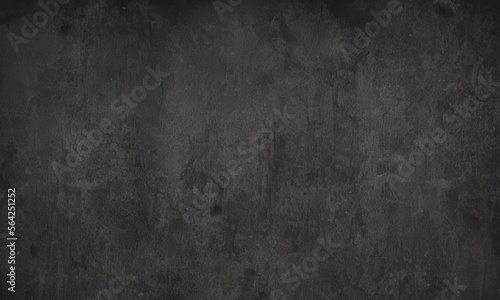 black texture background created with Generative AI