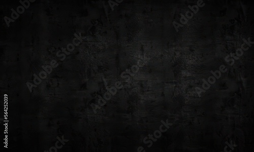 black texture background created with Generative AI