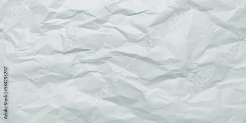 Crumpled white creased paper sheet texture can be use as background. Ragged White Paper white waxed packing paper texture. 