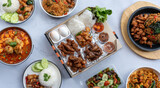 Mixed Thai Food Dishes