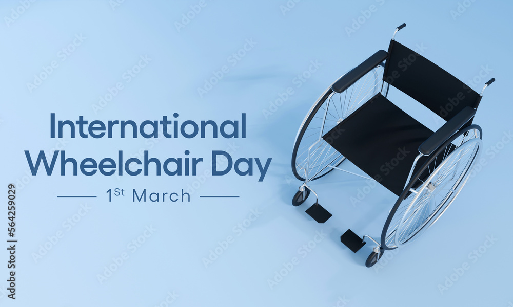 International Wheelchair Day is celebrated each year on March 1st to