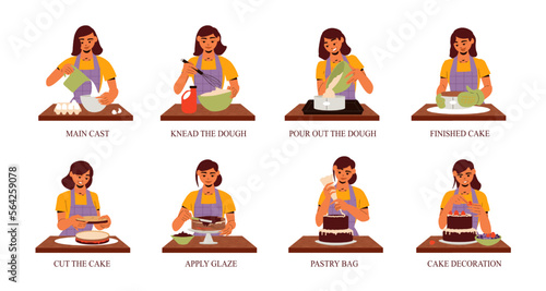 Homemade Cooking Compositions Set