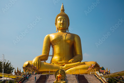 Wat Muang / The largest Buddha statue in Thailand is located at Wat Muang in Angtong.