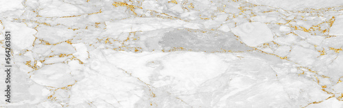 White gold marble luxury texture golden line pattern abstract background. Panoramic Marbling texture design for Banner, invitation, wallpaper, headers, website, print ads, packaging design template.