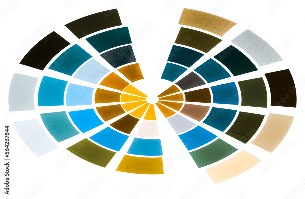 Obraz premium Abstract geometric colors shape lights