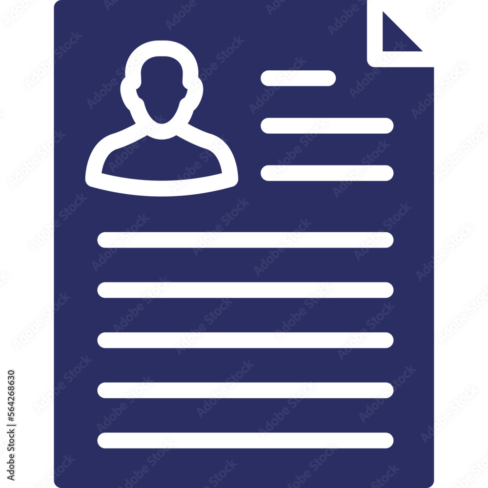 Biodata, cv Vector Icon which can easily modify or edit
Biodata, cv Vector Icon which can easily modify or edit