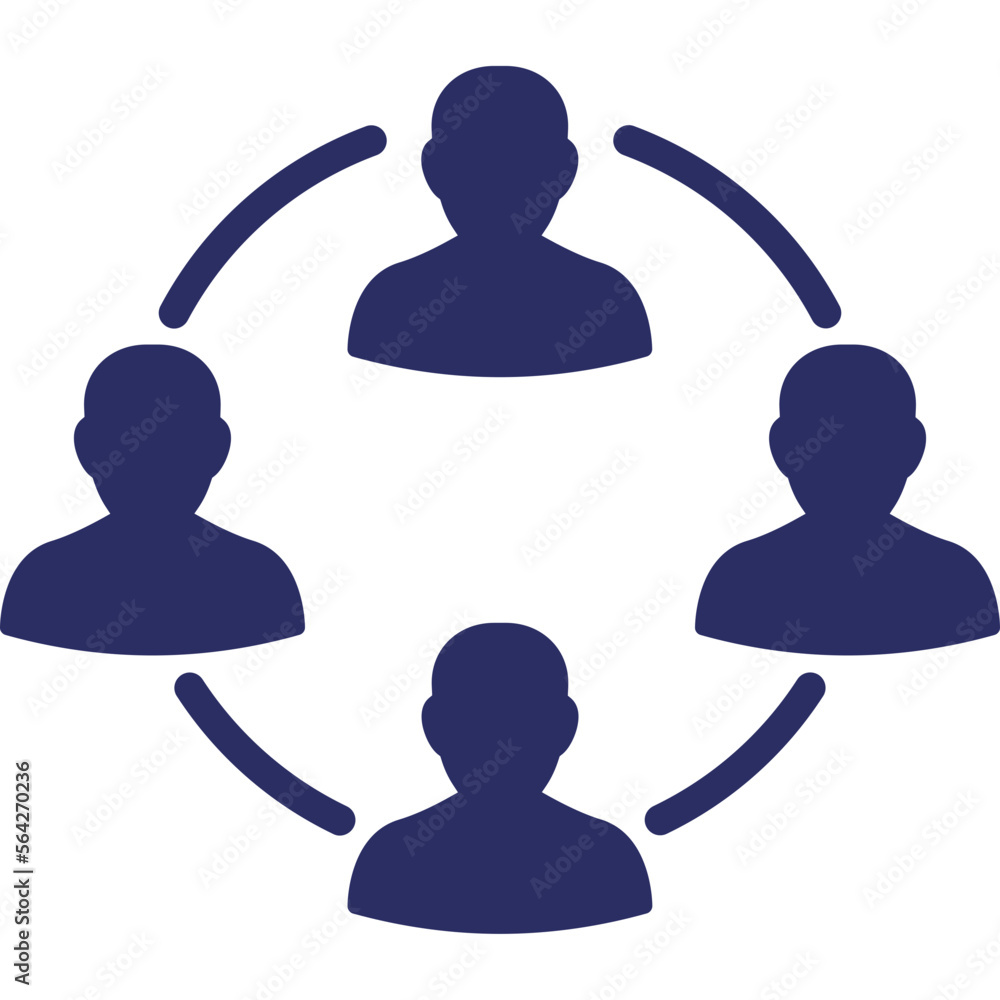 Collaboration, organization Vector Icon
Collaboration, organization Vector Icon