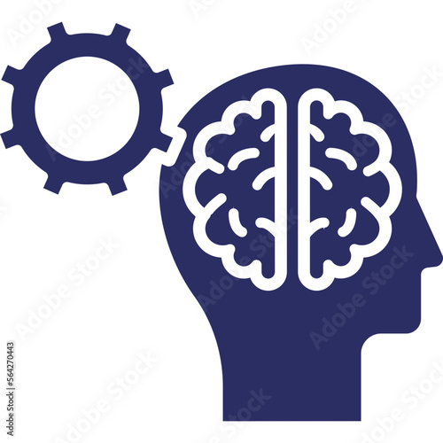 Brain, brainstorming Vector Icon Fully Editable

