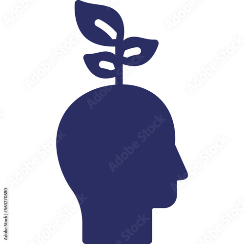  Head, optimistic Vector Icon Fully Editable
