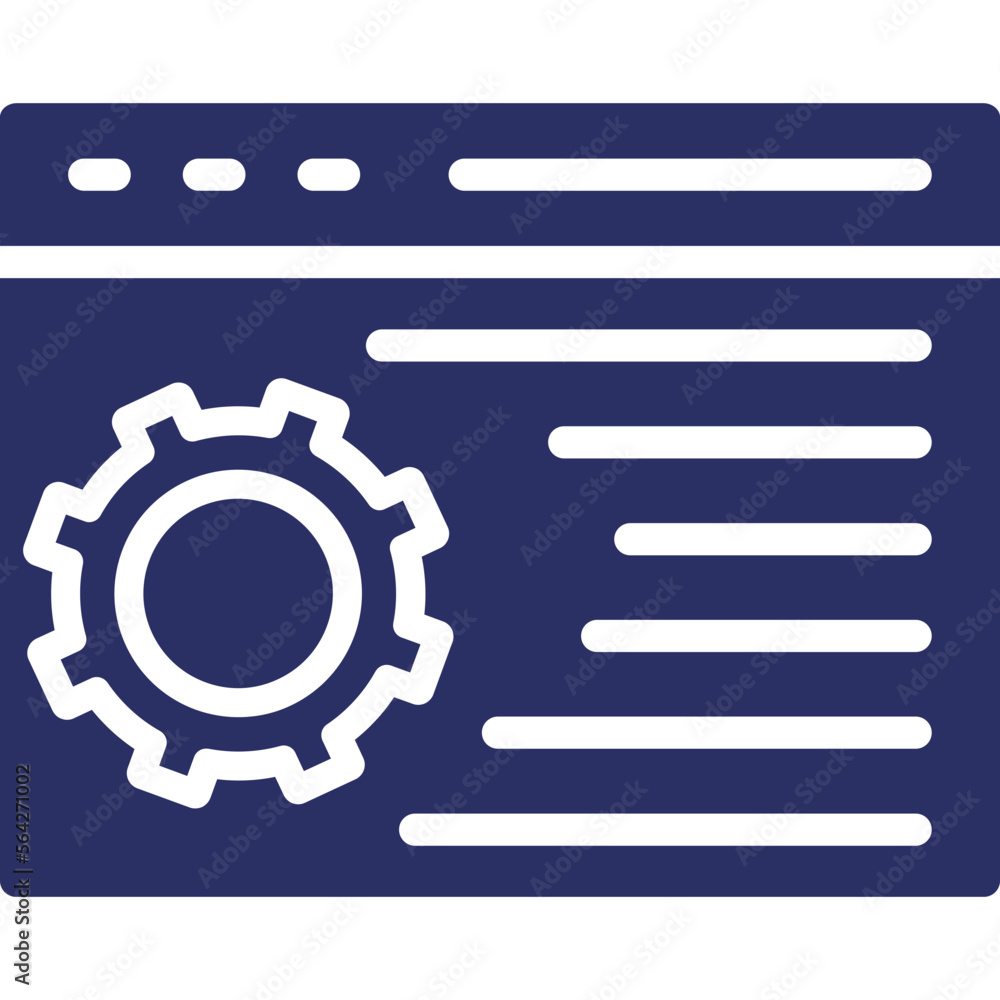 Blog management, cog Vector Icon which can easily modify or edit
Blog management, cog Vector Icon which can easily modify or edit
