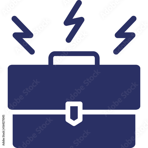 Job tension, portfolio Vector Icon which can easily modify or edit
