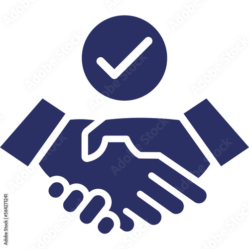  Approved, commitment Vector Icon which can easily modify or edit
