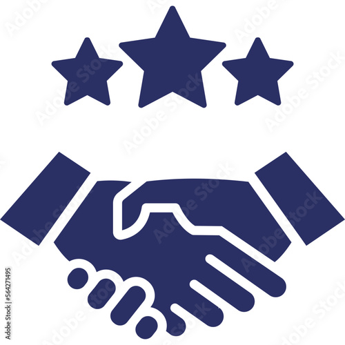 Collaborate, cooperate Vector Icon which can easily modify or edit

