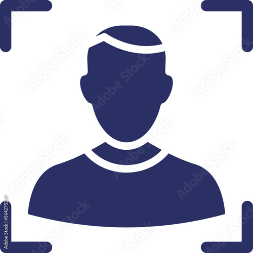 Audience, customer focus Vector Icon